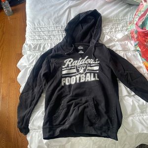 Raiders womens football hoodie